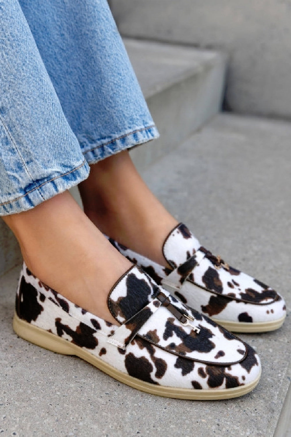 MULTI COLOUR FLAT DESIGNER LOAFERS SHOES