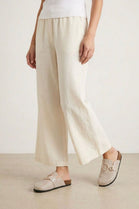 Sparkle Crystal Beige Suede Slip-On Clog Mules