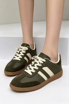 Green Casual Gum Sole Trainers | Wholesale