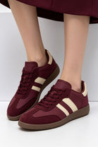 Wine Casual Gum Sole Trainers | Wholesale
