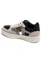 Metallic Detail Lace Up Trainers In Black | Wholesale