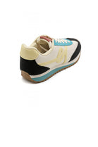 Ladies Blue Lace Up Side Detail Trainers