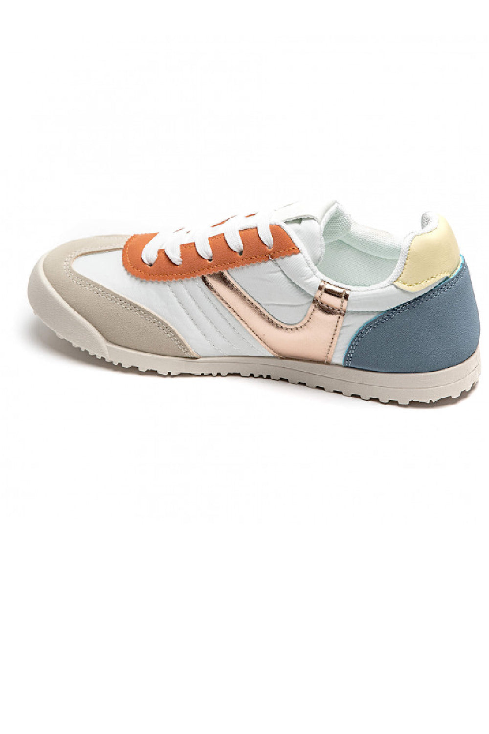 MULTI LACE UP FLAT DESIGNER SIDE DETAIL RUNNING SHOES TRAINERS