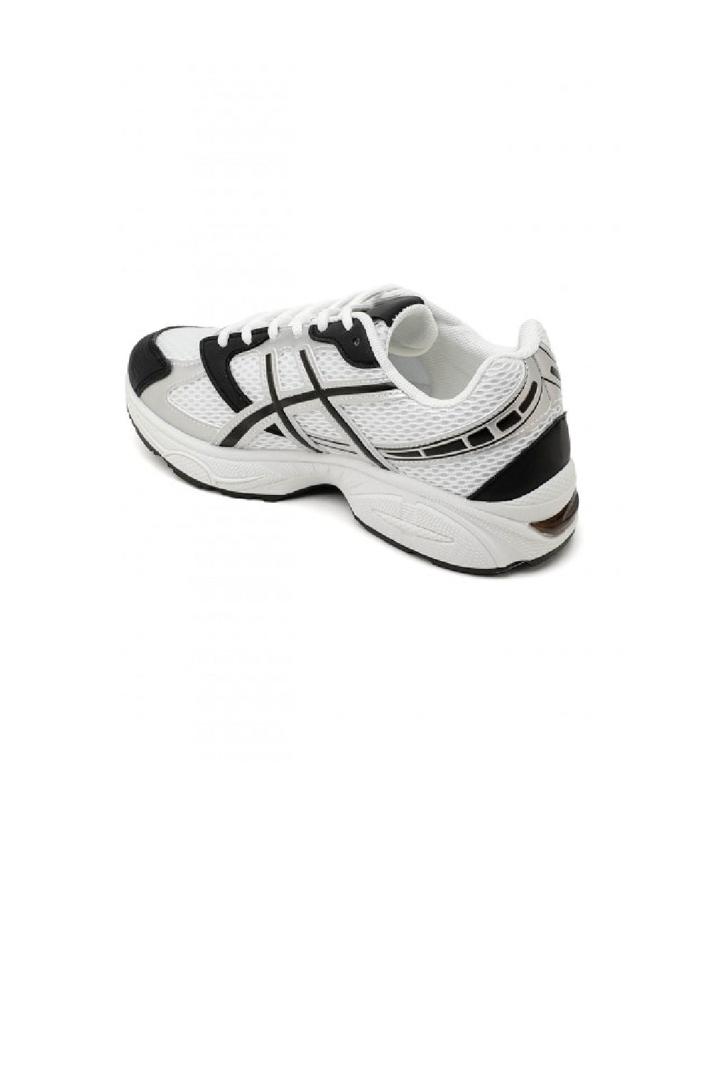 Women's Retro Chunky Lace Up Sportstyle Black Trainers