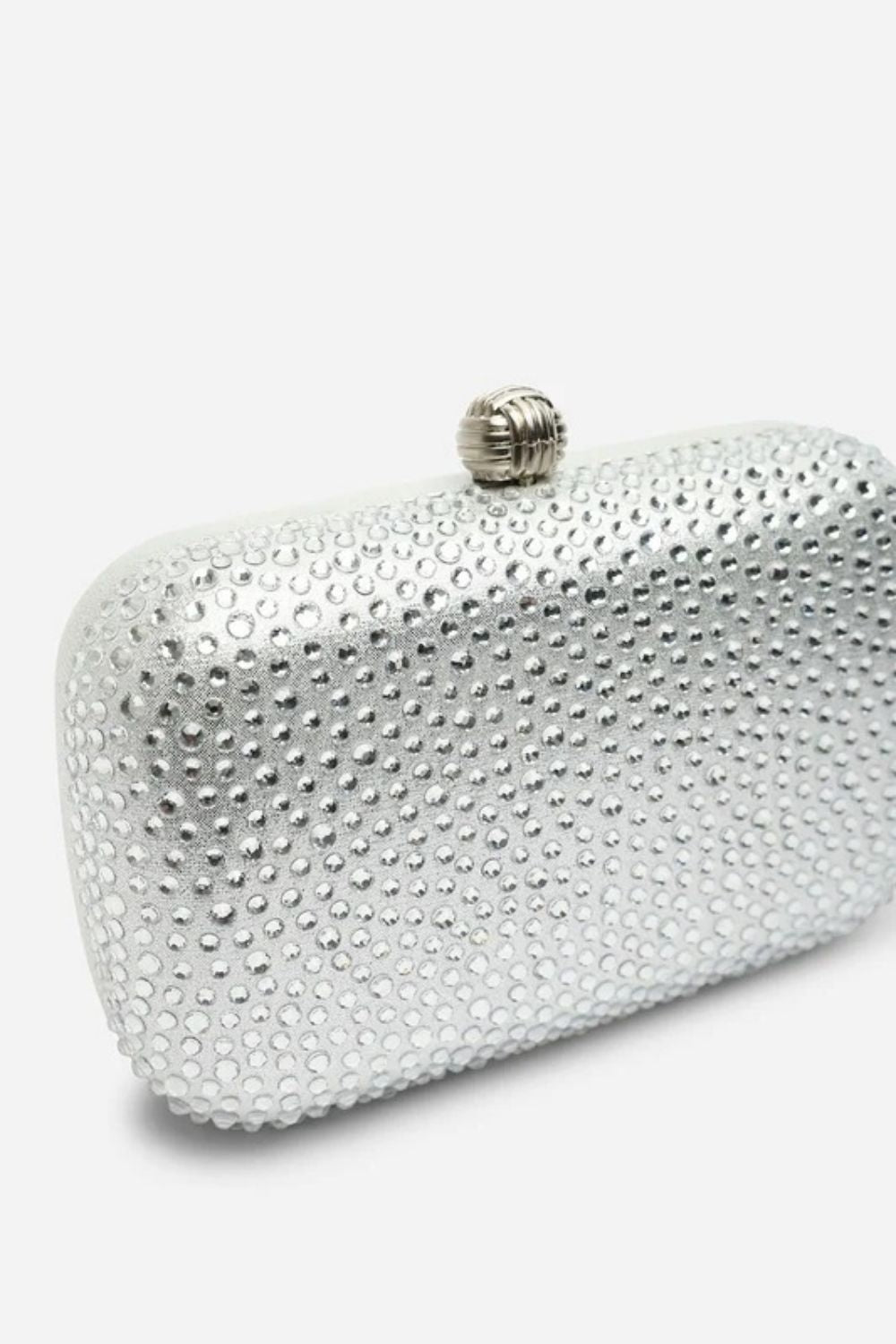 Silver Sparkle Rhinestone Clutch Bag | Wholesale