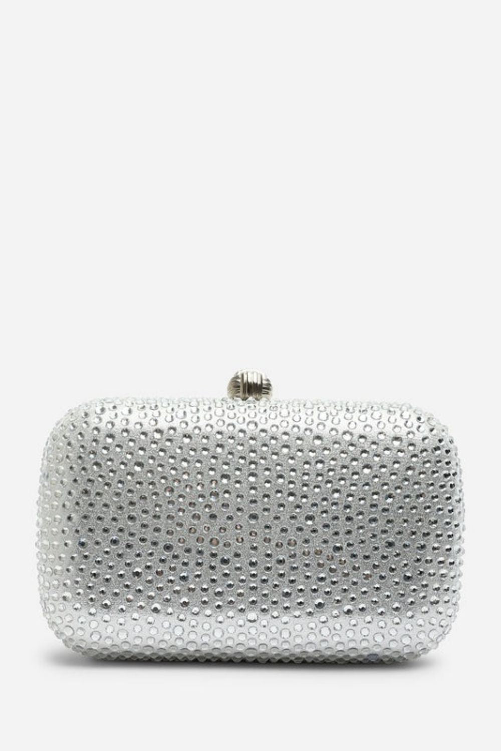 Silver Sparkle Rhinestone Clutch Bag | Wholesale