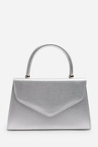 Metallic Silver Wholesale Shoulder Bag with Chain Strap