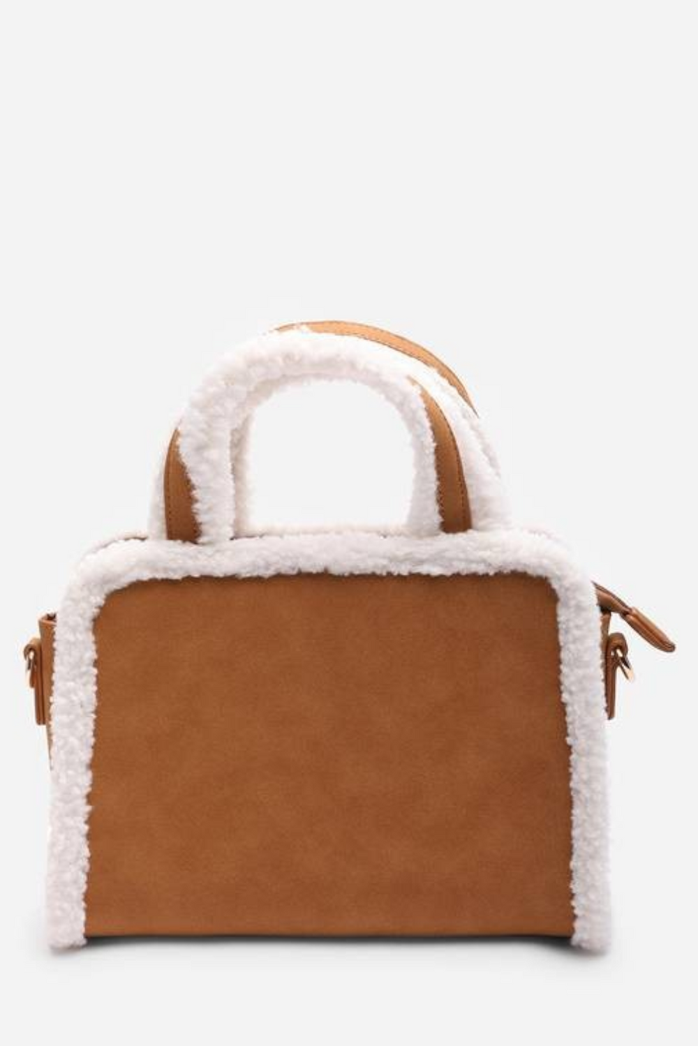 Wholesale Tote Bag with Cross Body Strap In Tan