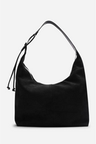 Wholesale Premium Slouchy Black Suede Shoulder Bag
