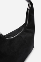 Wholesale Premium Slouchy Black Suede Shoulder Bag