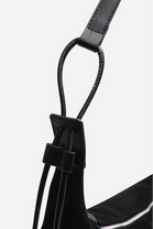 Wholesale Premium Slouchy Black Suede Shoulder Bag