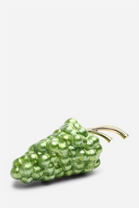Wholesale Green Grape Sculptural Evening Clutch with Gold-Tone Detailing