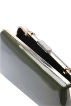 Wholesale Green High Shine Evening Clutch