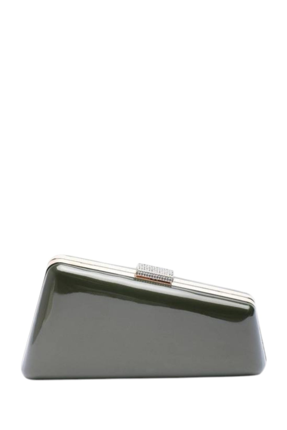 Wholesale Green High Shine Evening Clutch