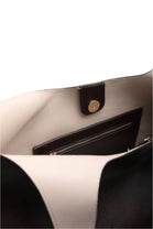 Dark Brown Large Faux Leather Shoulder Tote Bag | Wholesale