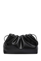 Premium Black Drawstring Cloud Bag - Wholesale Boutique Essential