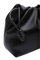 Premium Black Drawstring Cloud Bag - Wholesale Boutique Essential