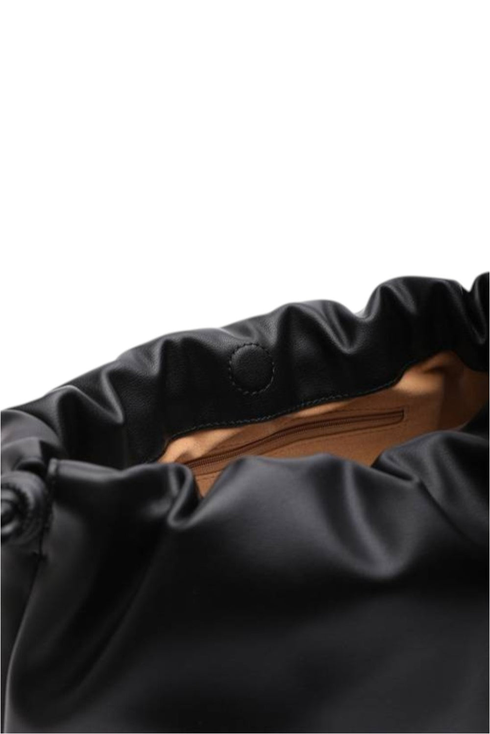 Premium Black Drawstring Cloud Bag - Wholesale Boutique Essential