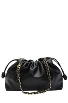 Premium Black Drawstring Cloud Bag - Wholesale Boutique Essential