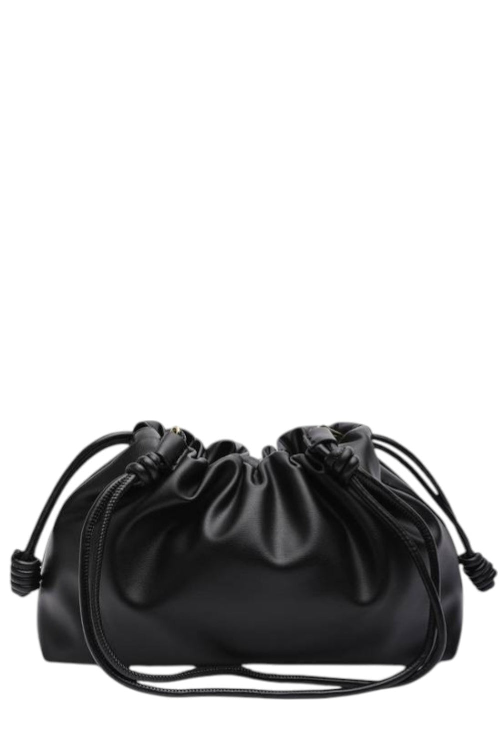 Premium Black Drawstring Cloud Bag - Wholesale Boutique Essential