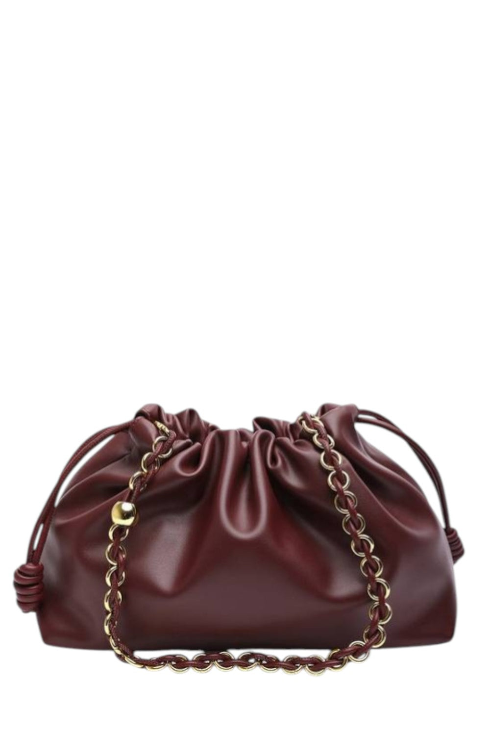 Premium Maroon Drawstring Cloud Bag - Wholesale Boutique Essential