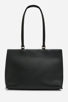 Wholesale Women's Premium Faux Leather Tote Bag - Black