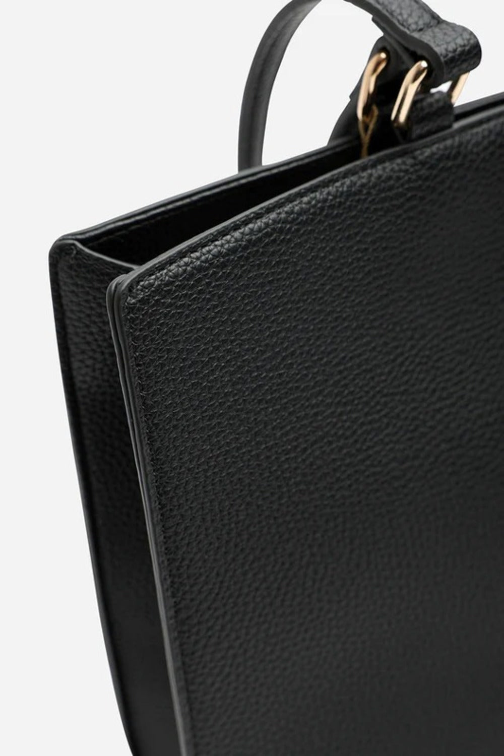 Wholesale Women's Premium Faux Leather Tote Bag - Black