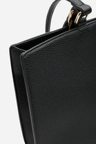 Wholesale Women's Premium Faux Leather Tote Bag - Black