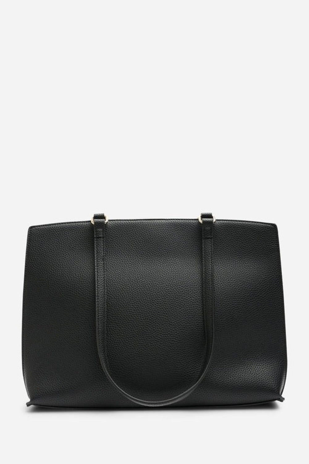 Wholesale Women's Premium Faux Leather Tote Bag - Black