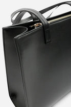 Bulk Pack Structured Matte Faux Leather Black Shoulder Bag