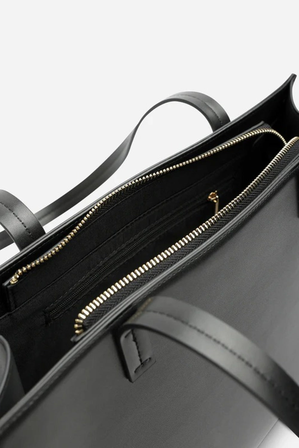 Bulk Pack Structured Matte Faux Leather Black Shoulder Bag