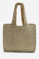 Woven Straw Tote Bag with Tan Strap – Wholesale Crossbody Bag