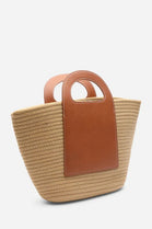 Handwoven Raffia Basket Tote Bag - Wholesale