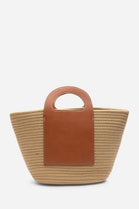 Handwoven Raffia Basket Tote Bag - Wholesale