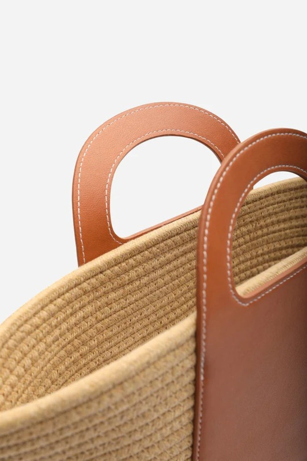 Handwoven Raffia Basket Tote Bag - Wholesale