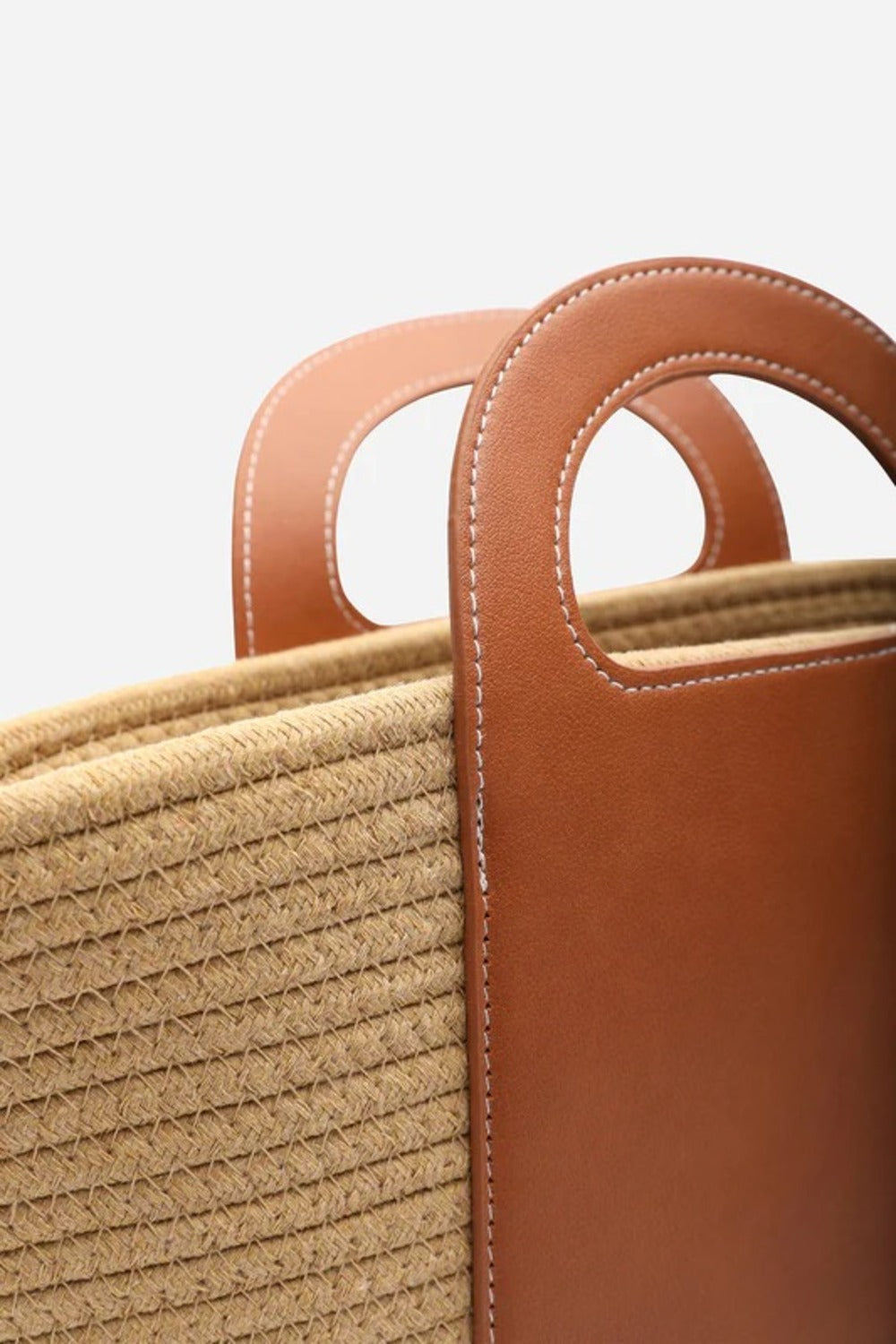 Handwoven Raffia Basket Tote Bag - Wholesale