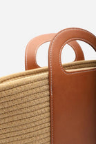 Handwoven Raffia Basket Tote Bag - Wholesale
