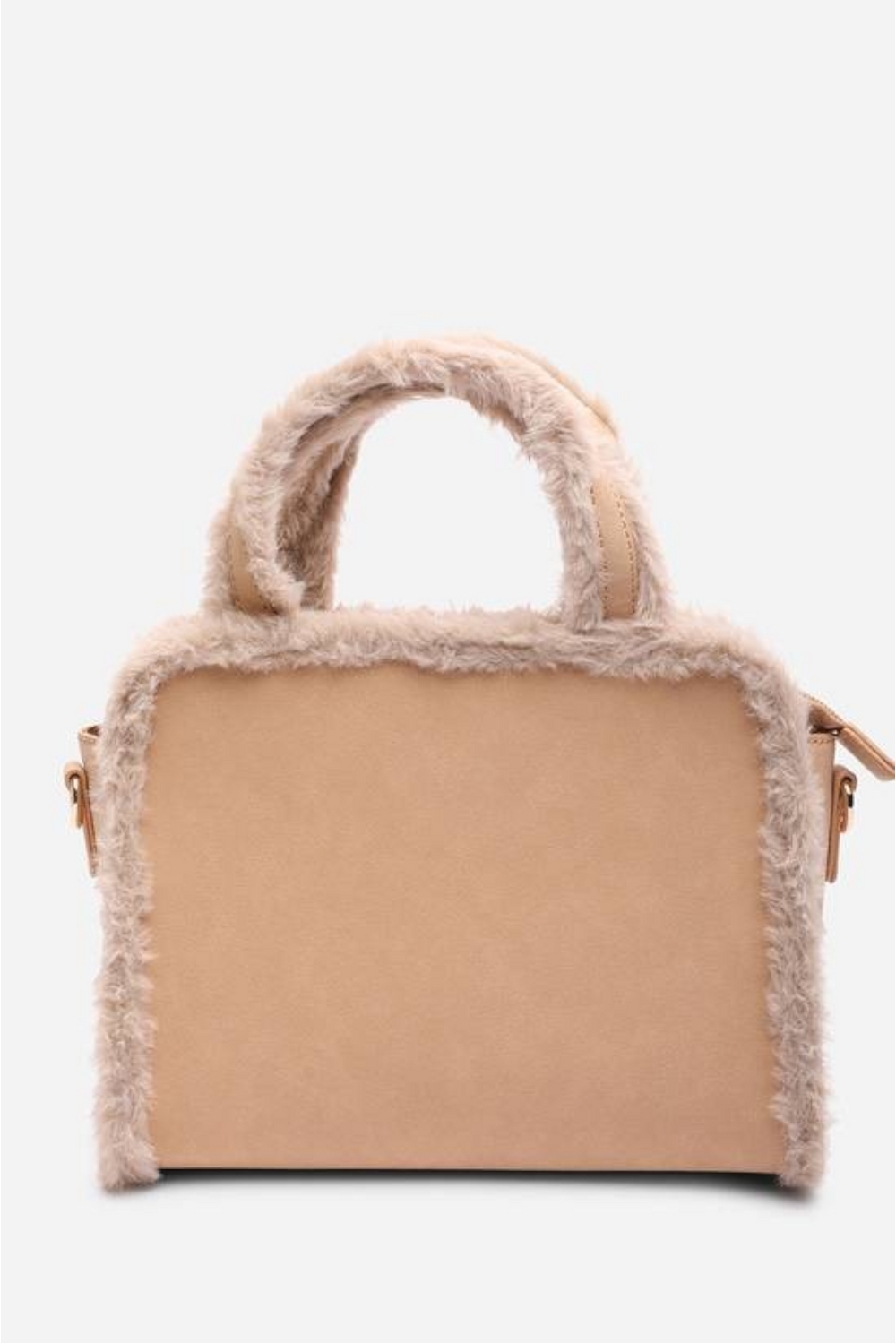 Wholesale Tote Bag with Cross Body Strap In Camel