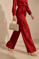 Wholesale Gold Rhinestone Evening Top-Handle Bag