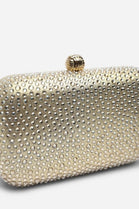 Gold Sparkle Rhinestone Clutch Bag | Wholesale