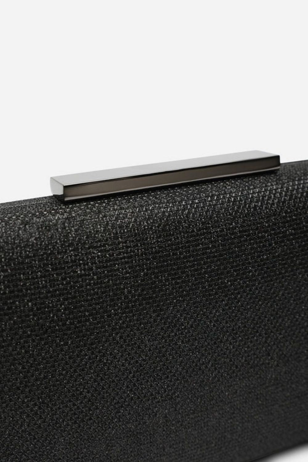 Women's Black Shimmer Evening Clutch Bag | Wholesale