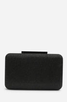 Women's Black Shimmer Evening Clutch Bag | Wholesale
