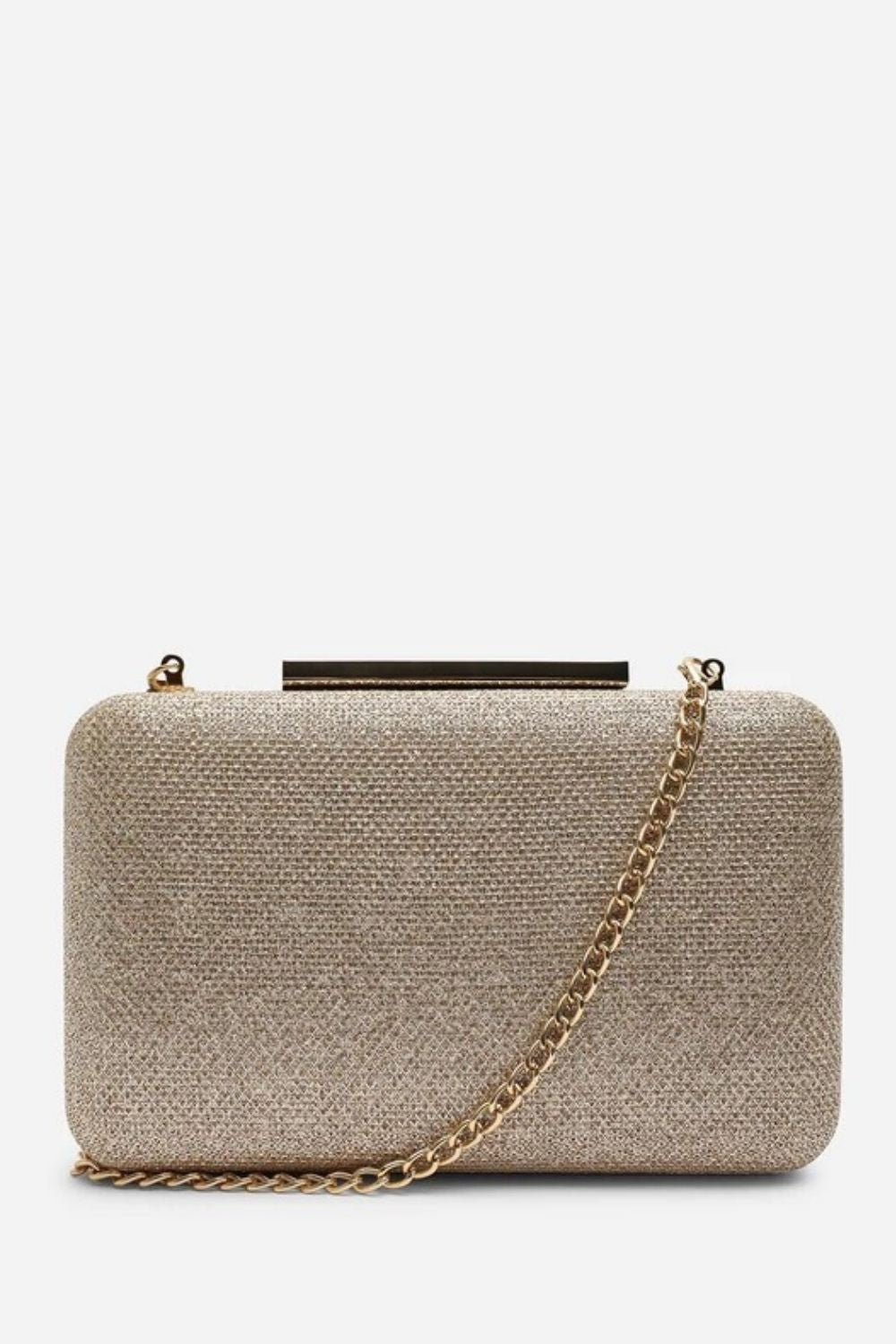 Women's Gold Shimmer Evening Clutch Bag | Wholesale