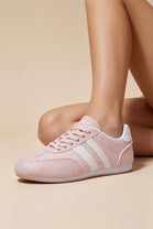Crystal Embellished Comfort Trainers in Pink – Women’s Premium Wholesale Footwear