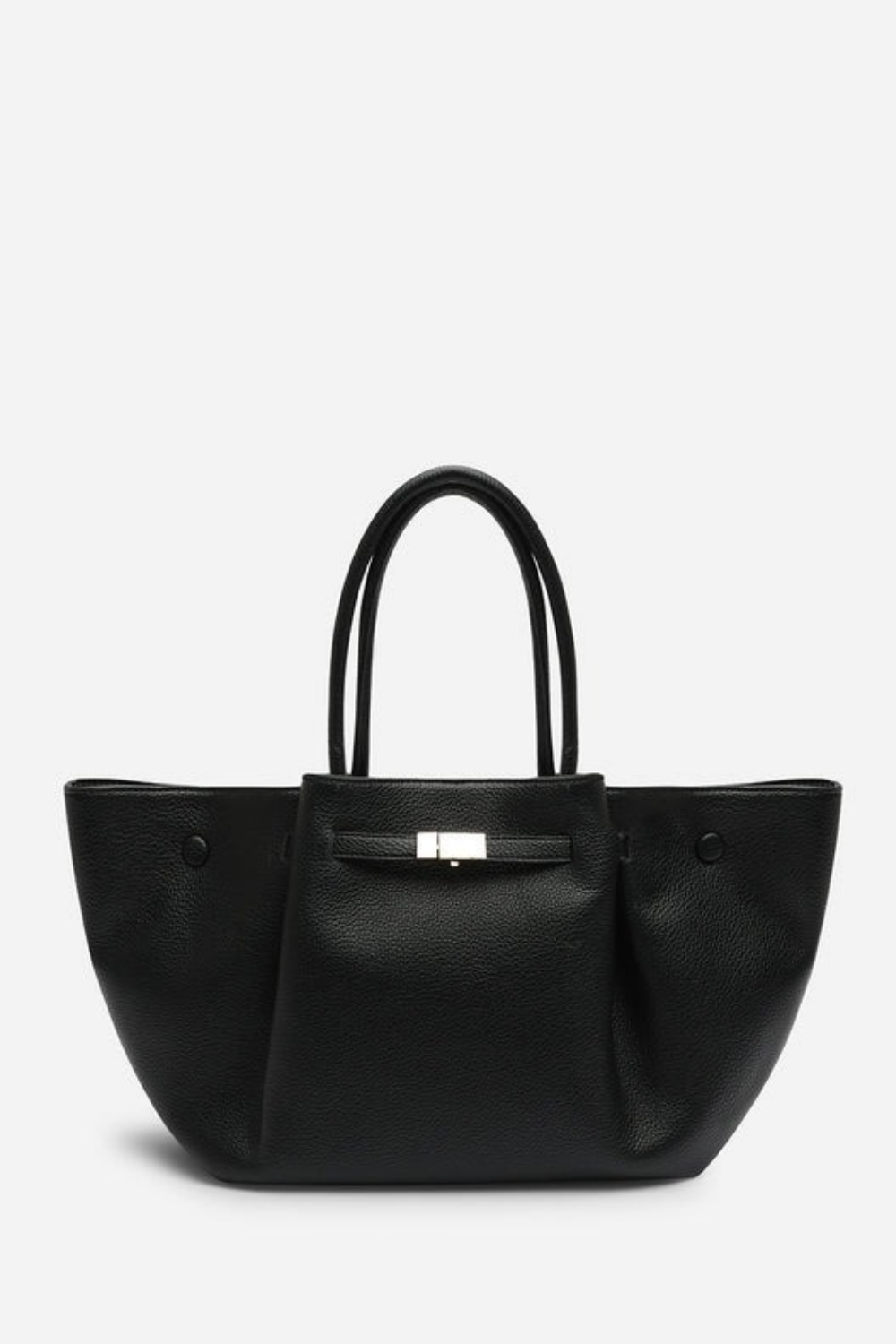 Wholesale Slouchy Faux Suede Hobo Bag – Black Faux Leather